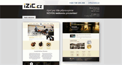 Desktop Screenshot of data.izic.cz